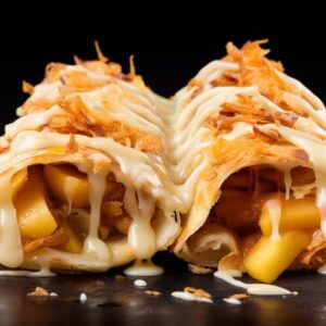 PULLED PORK CHEESE CRUNCHWRAP